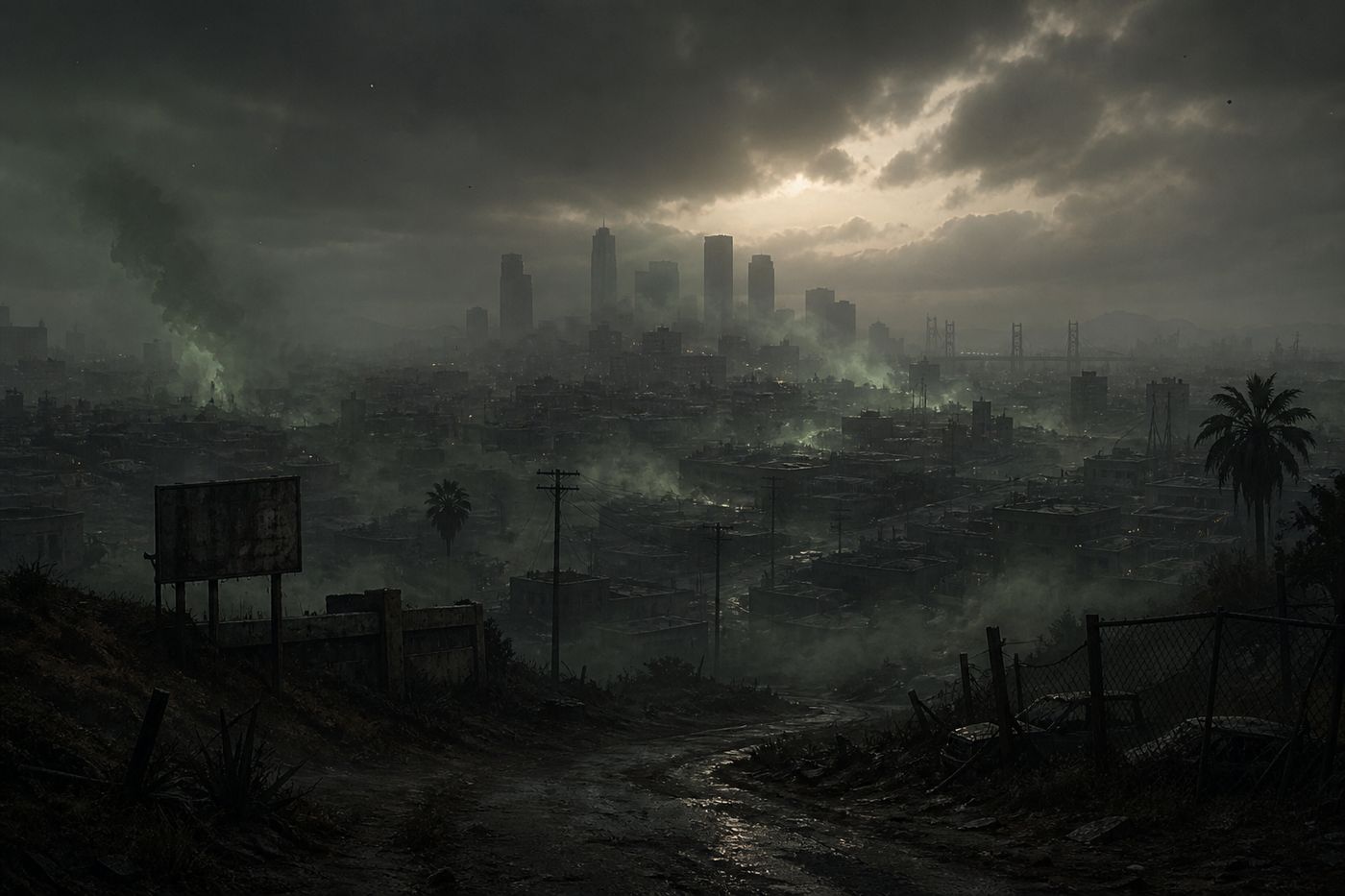 Los Santos unter dem infizierten Smog
